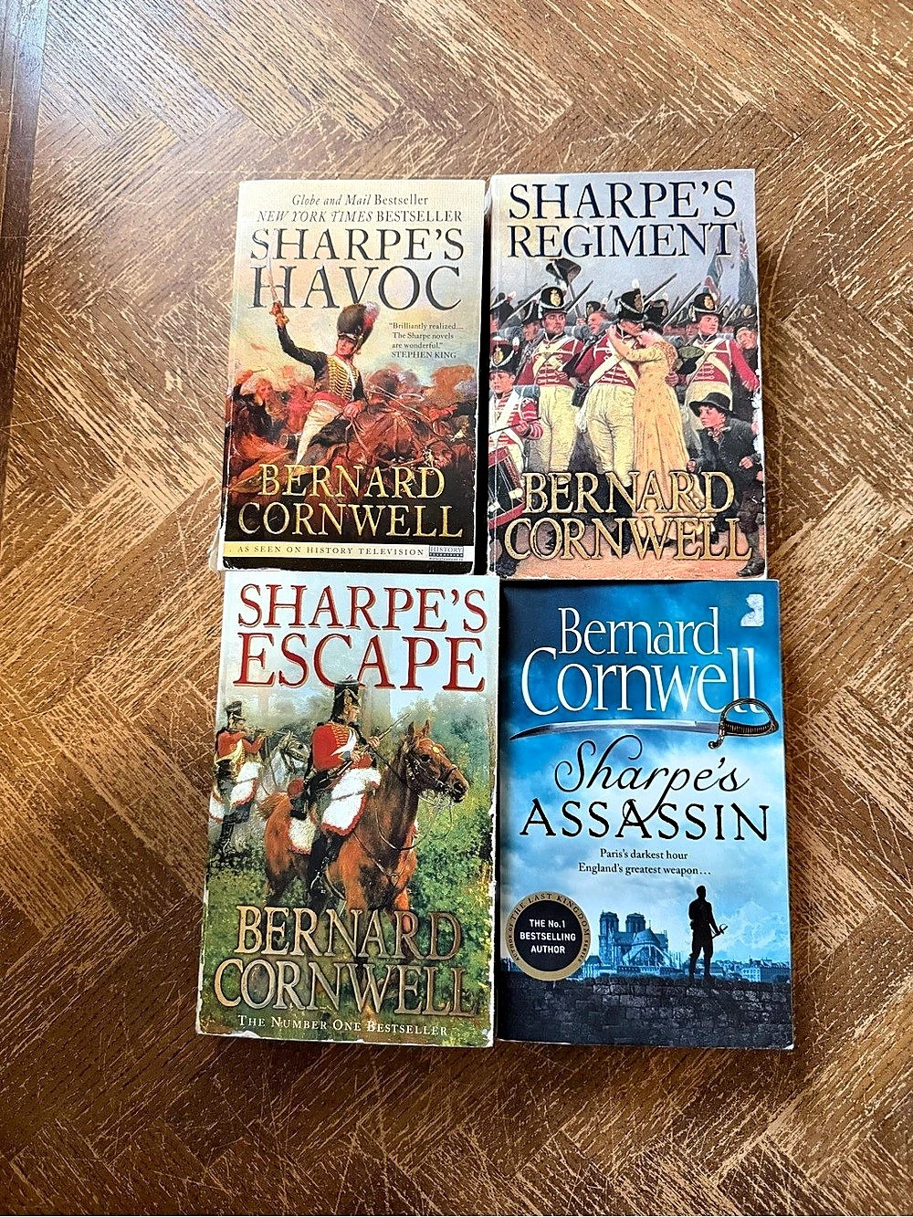Bernard Cornwell Sharpe's Books